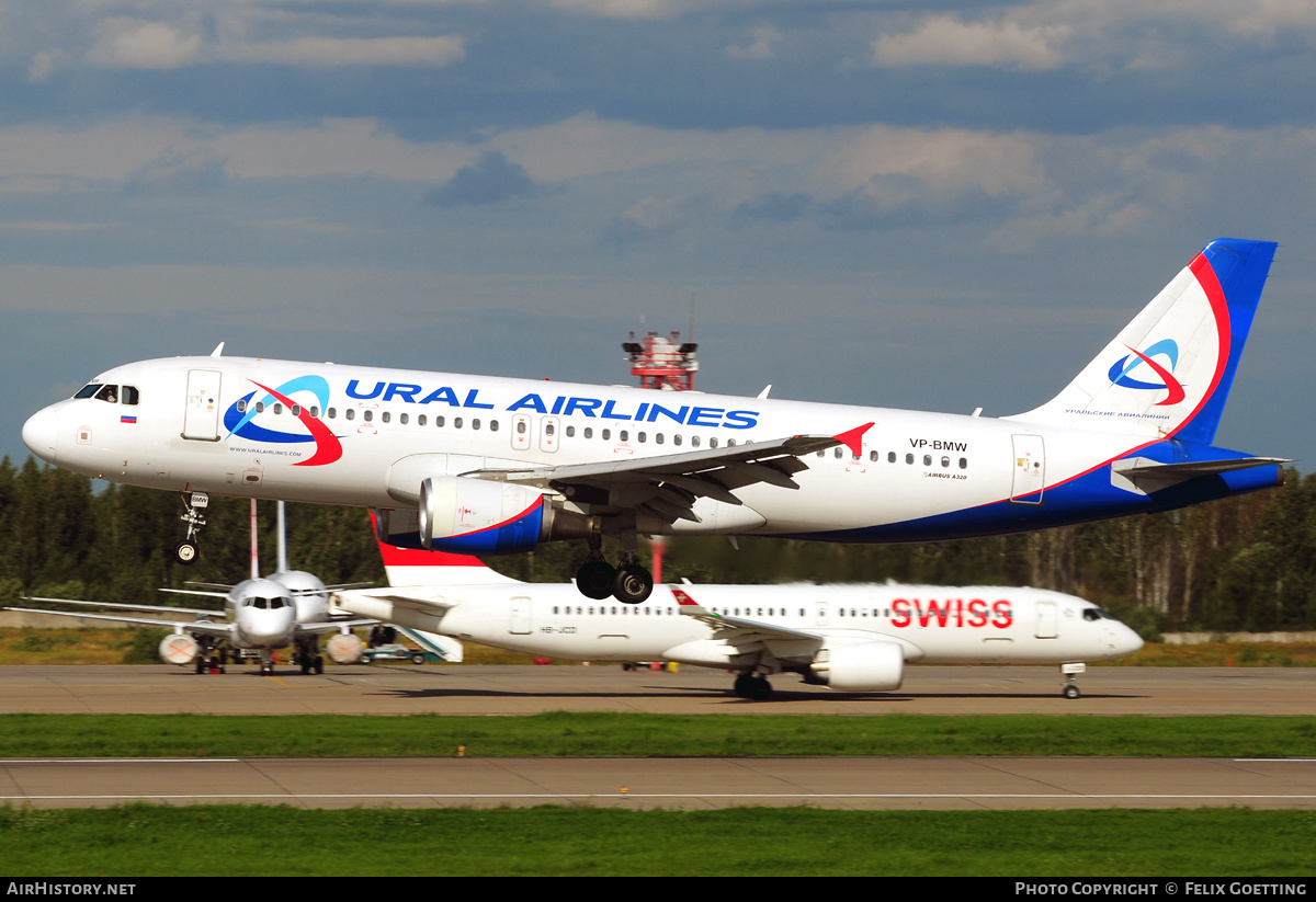 Aircraft Photo of VP-BMW | Airbus A320-214 | Ural Airlines | AirHistory.net #341869