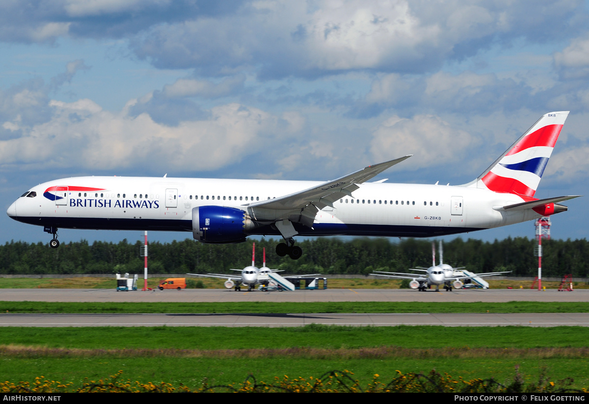 Aircraft Photo of G-ZBKB | Boeing 787-9 Dreamliner | British Airways | AirHistory.net #341874