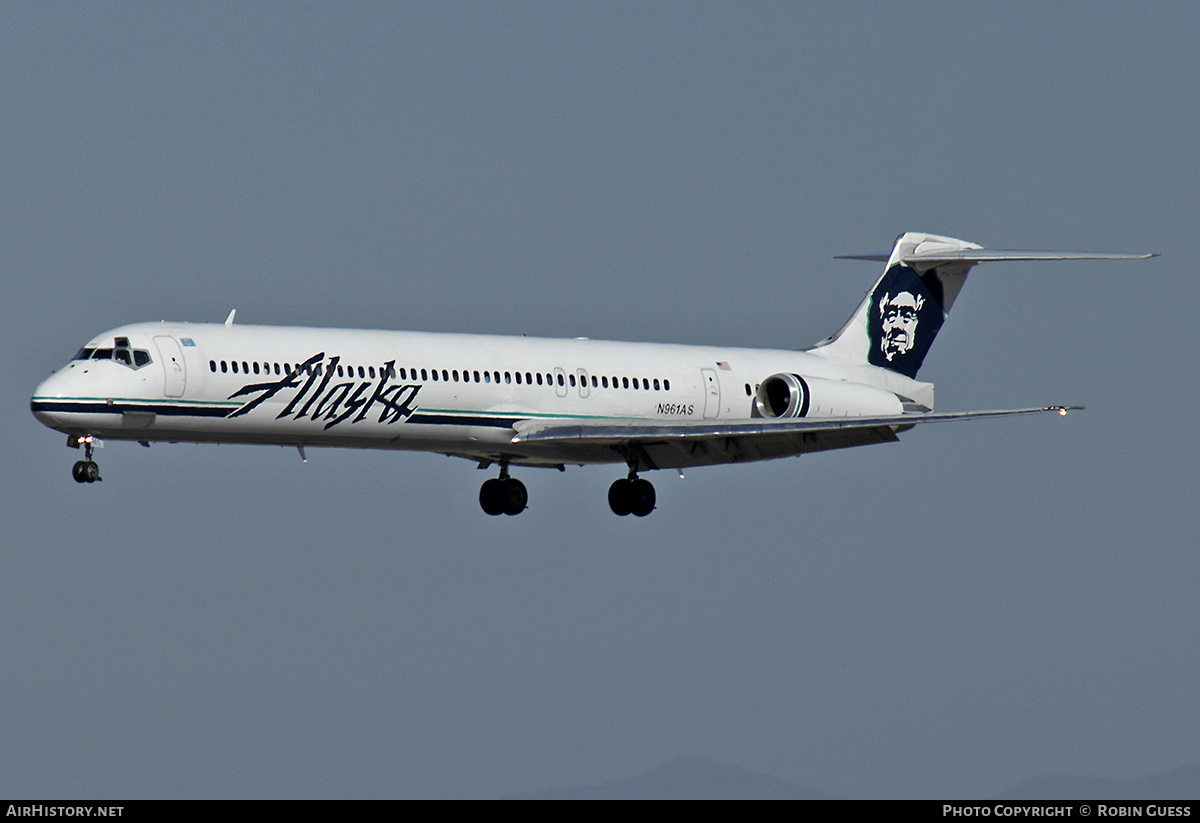 Aircraft Photo of N961AS | McDonnell Douglas MD-83 (DC-9-83) | Alaska Airlines | AirHistory.net #341878
