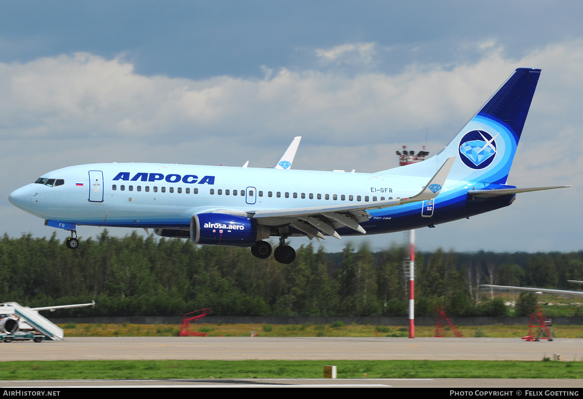 Aircraft Photo of EI-GFR | Boeing 737-7CT | Alrosa Air Enterprise | AirHistory.net #341889