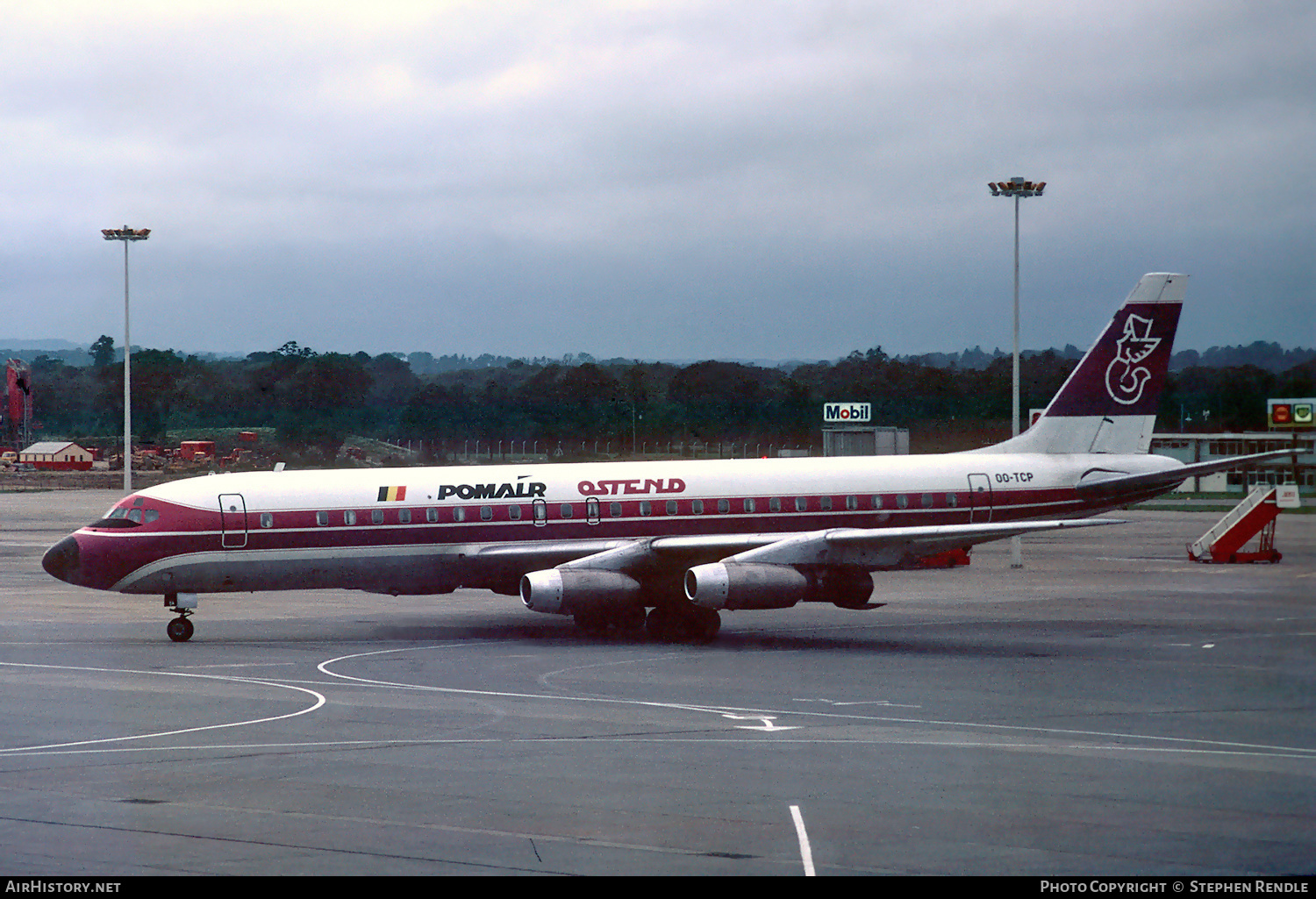 Aircraft Photo of OO-TCP | Douglas DC-8-32 | Pomair Ostend | AirHistory.net #341897