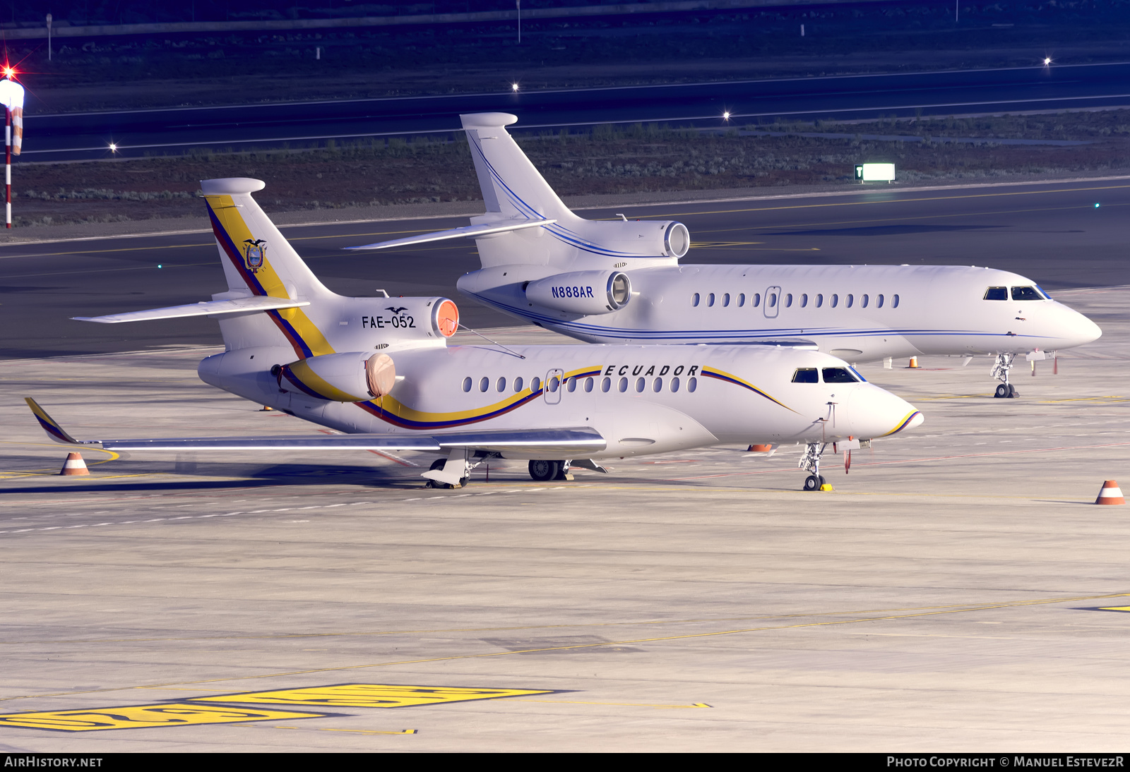 Aircraft Photo of FAE-052 | Dassault Falcon 7X | Ecuador - Air Force | AirHistory.net #341900