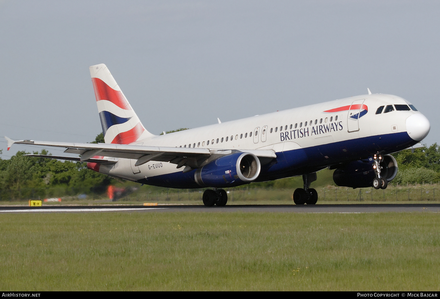 Aircraft Photo of G-EUUD | Airbus A320-232 | British Airways | AirHistory.net #341901