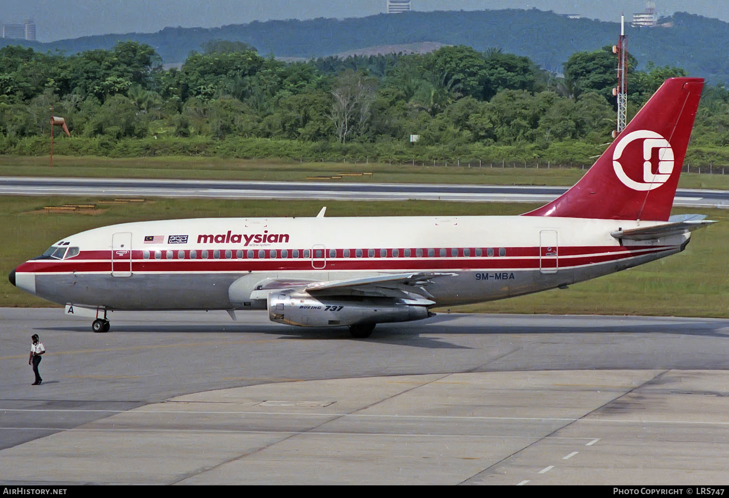 Aircraft Photo of 9M-MBA | Boeing 737-2H6/Adv | Malaysian Airline System - MAS | AirHistory.net #341905