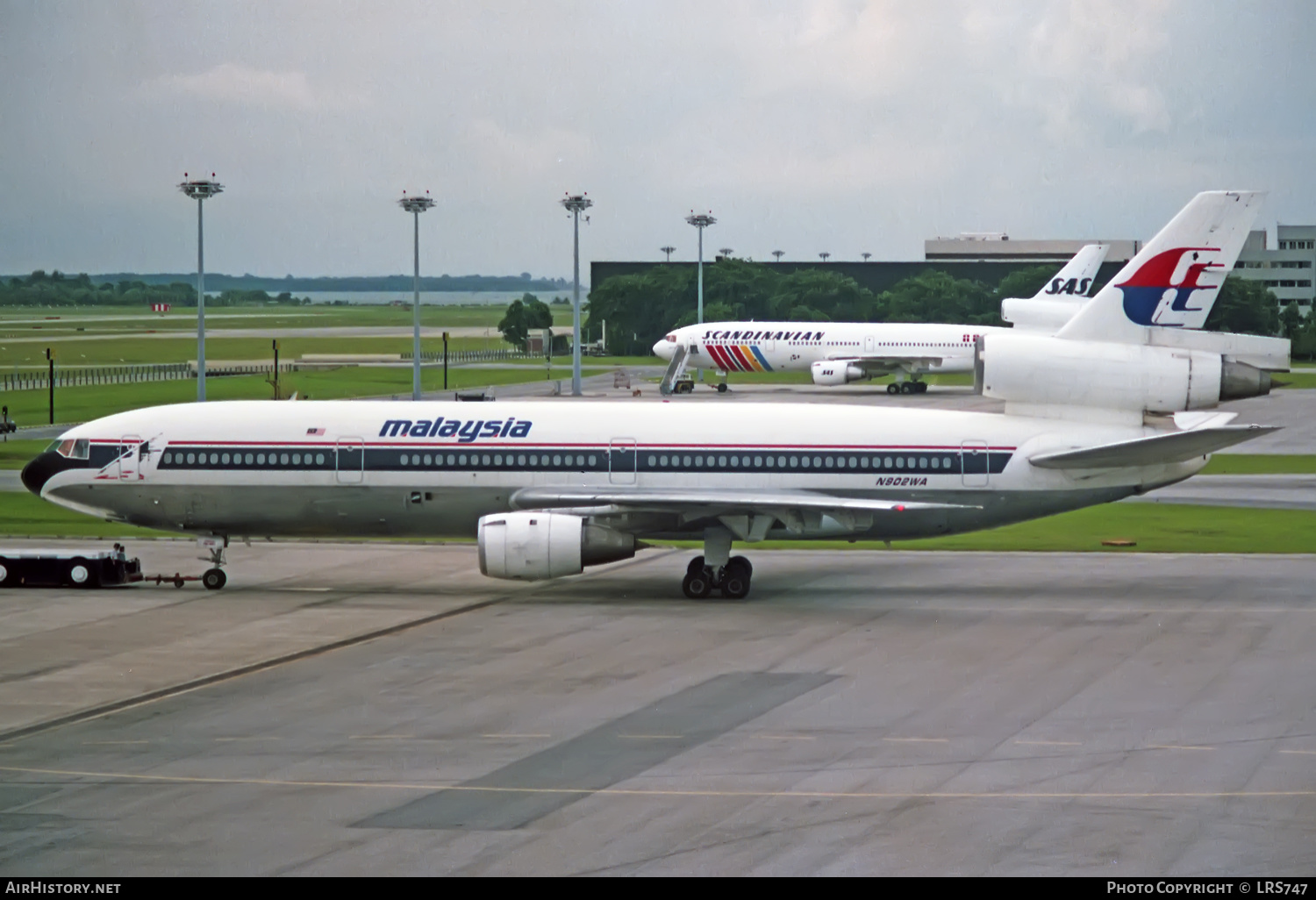 Aircraft Photo of N902WA | McDonnell Douglas DC-10-10 | Malaysia Airlines | AirHistory.net #341909