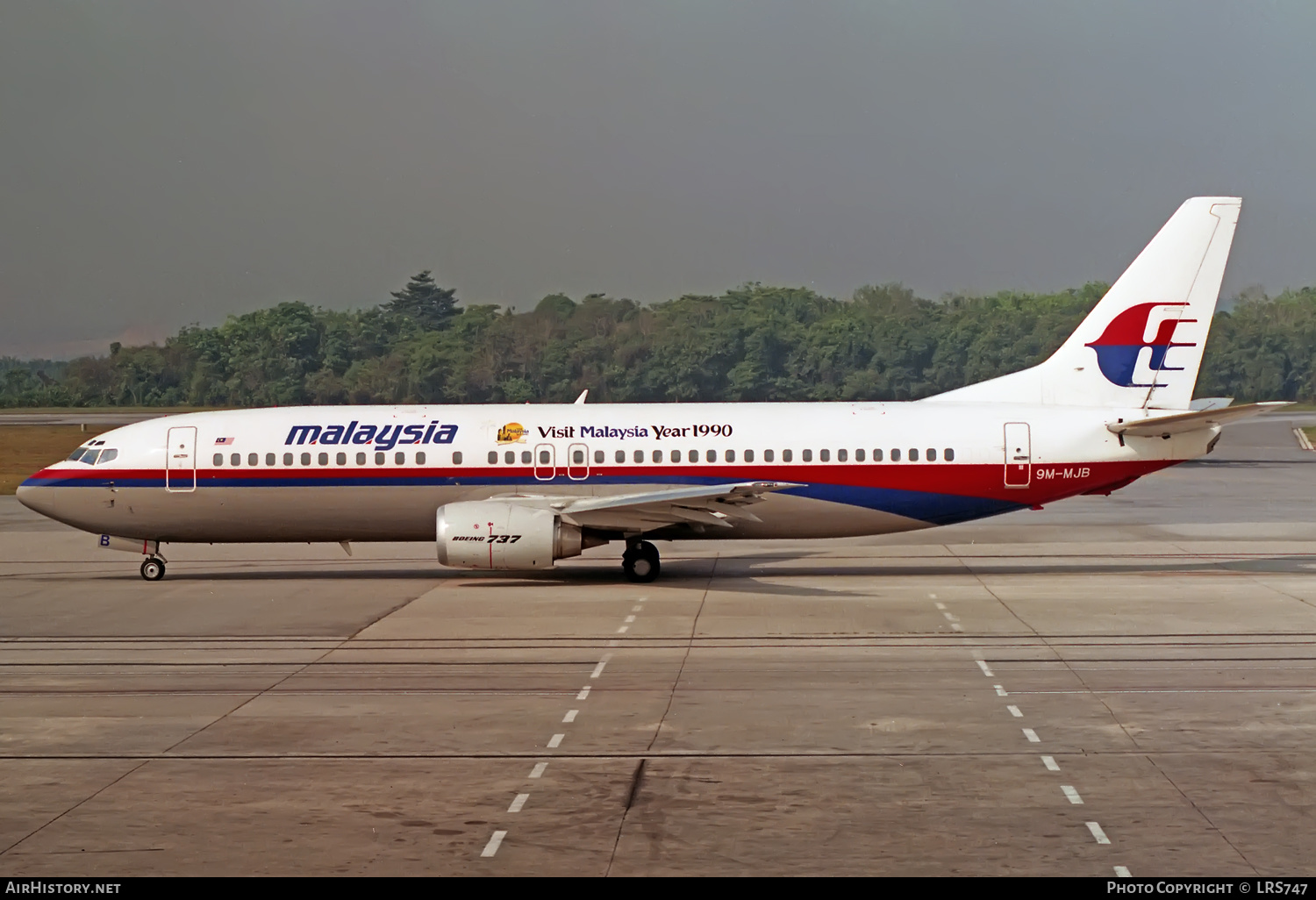 Aircraft Photo of 9M-MJB | Boeing 737-4Q8 | Malaysia Airlines | AirHistory.net #341916