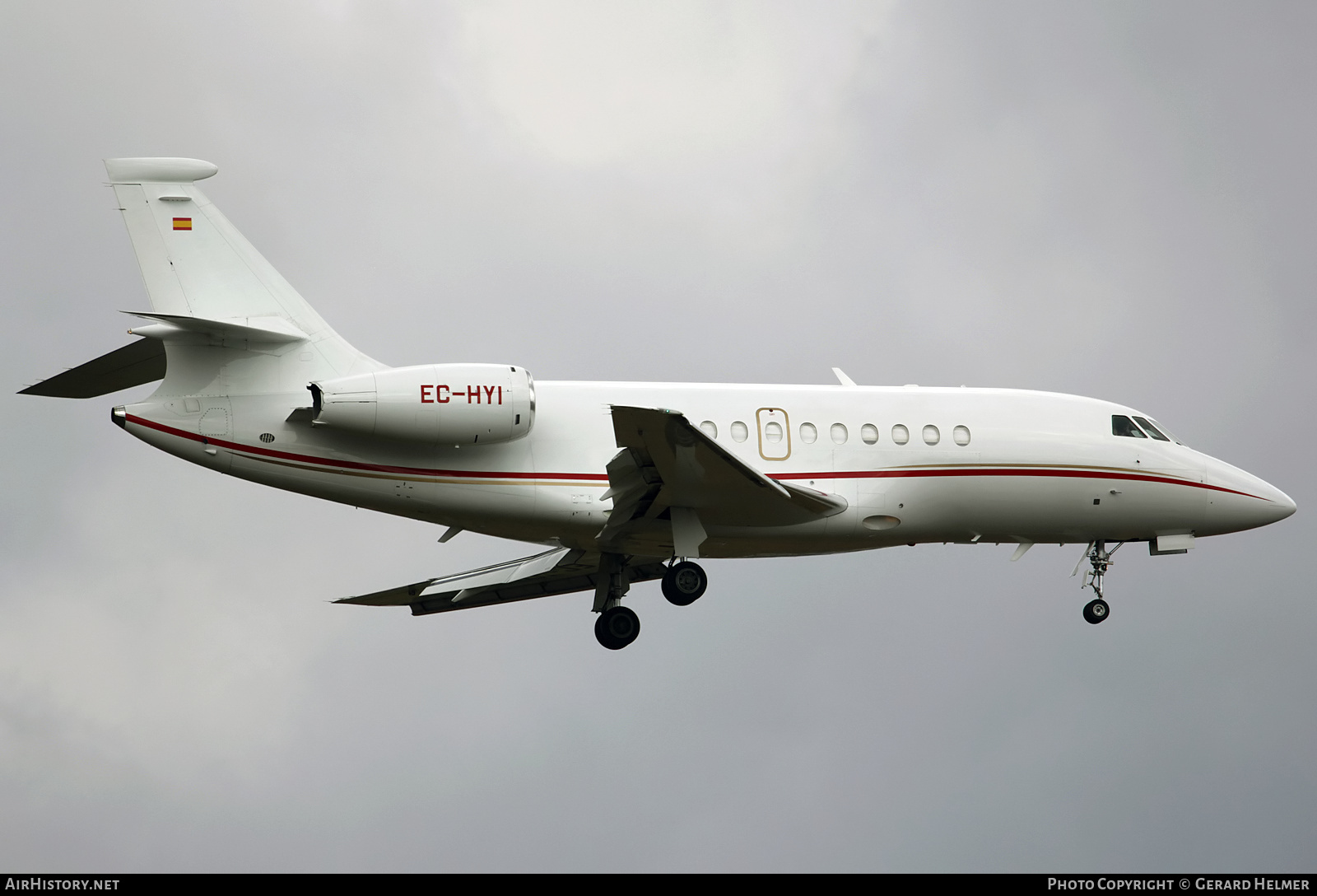 Aircraft Photo of EC-HYI | Dassault Falcon 2000 | AirHistory.net #341940