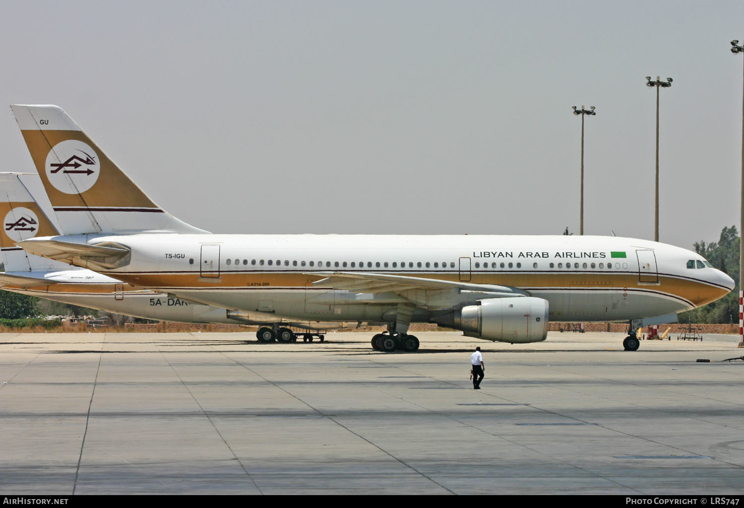 Aircraft Photo of TS-IGU | Airbus A310-203 | Libyan Arab Airlines | AirHistory.net #341983