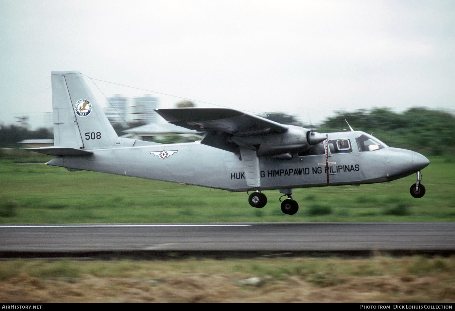 Aircraft Photo of 508 | Britten-Norman BN-2A-21 Defender | Philippines - Air Force | AirHistory.net #341988