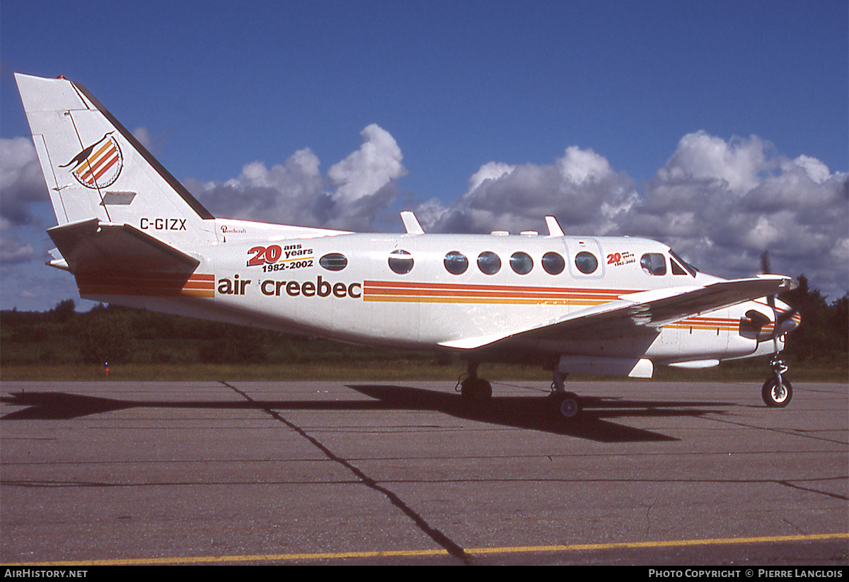 Aircraft Photo of C-GIZX | Beech A100 King Air | Air Creebec | AirHistory.net #341991