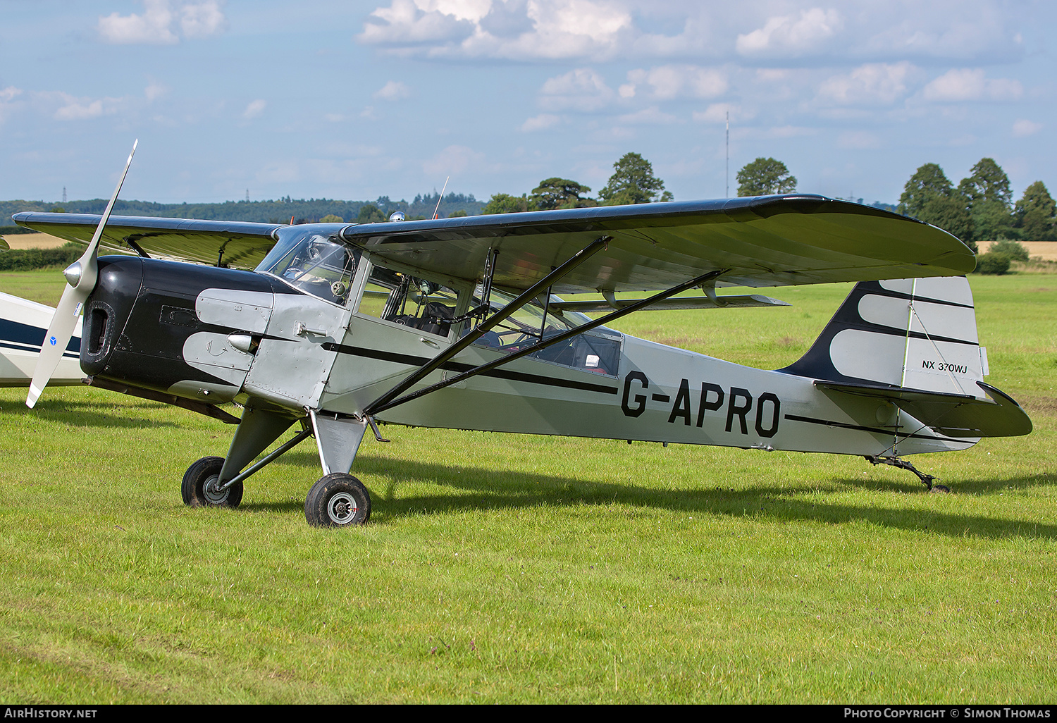 Aircraft Photo of G-APRO / NX370WJ | Auster 6A Tugmaster | AirHistory.net #341997