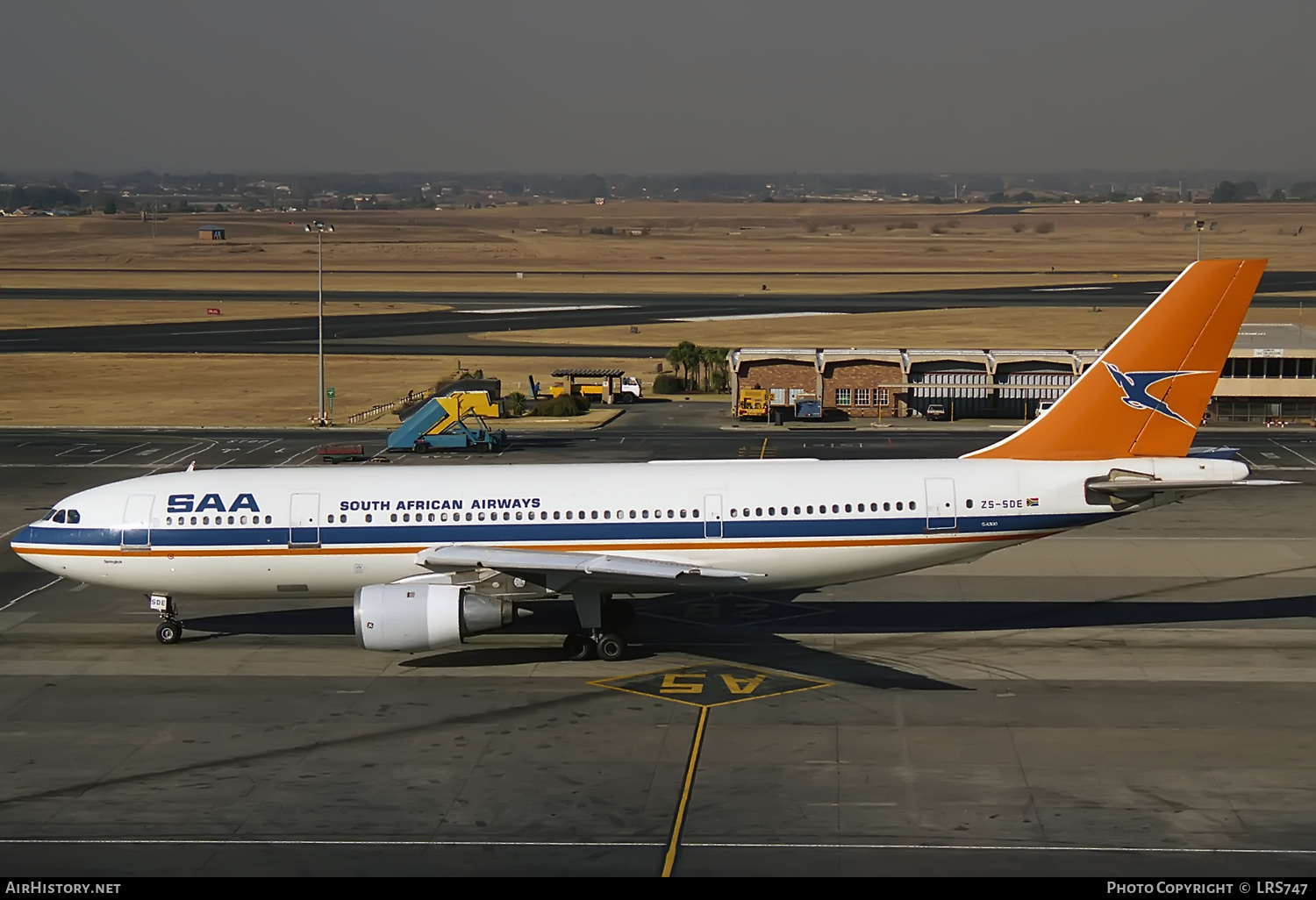 Aircraft Photo of ZS-SDE | Airbus A300B4-203 | South African Airways - Suid-Afrikaanse Lugdiens | AirHistory.net #342019