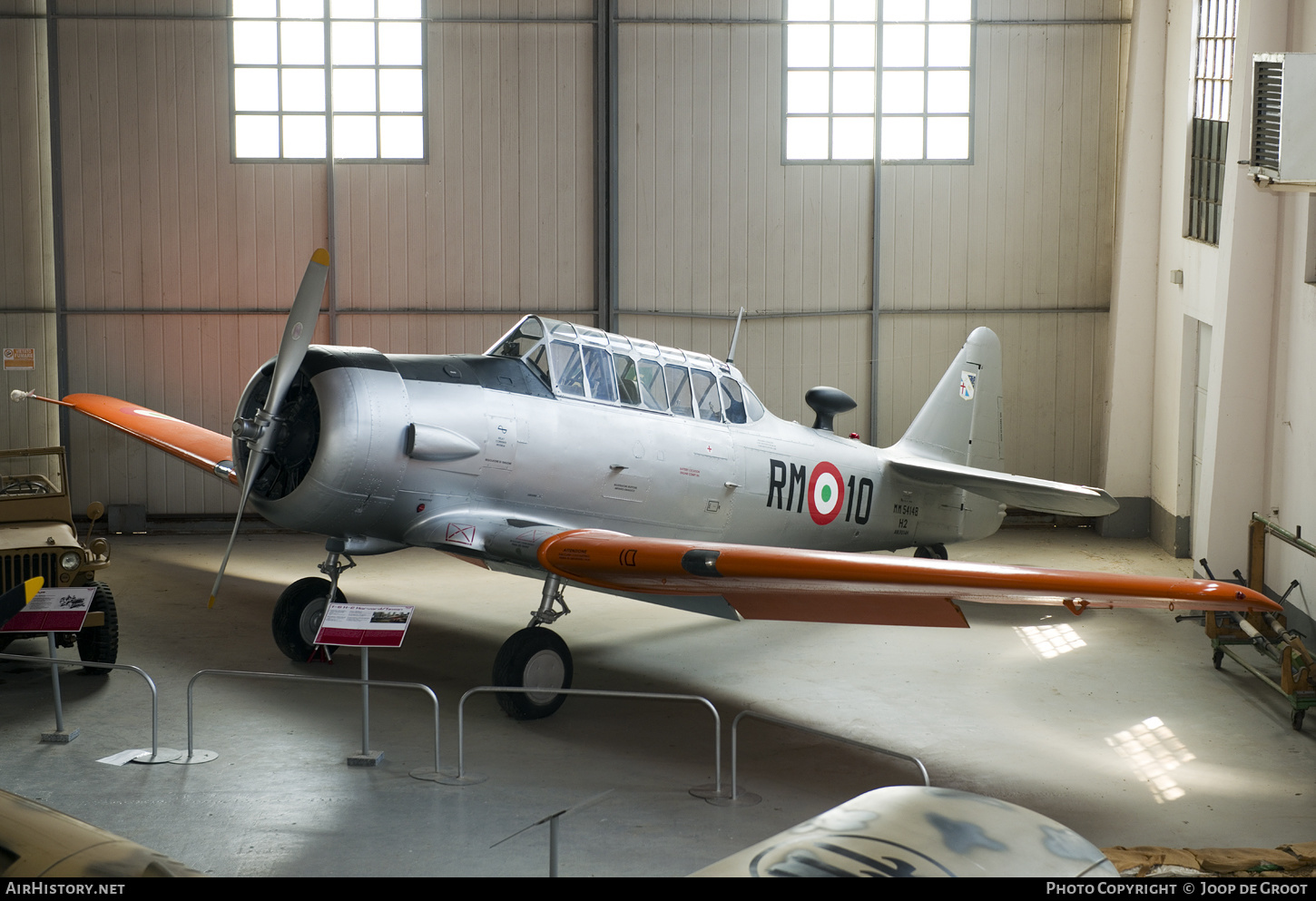 Aircraft Photo of MM54148 | North American T-6H Harvard Mk IIM | Italy - Air Force | AirHistory.net #342021