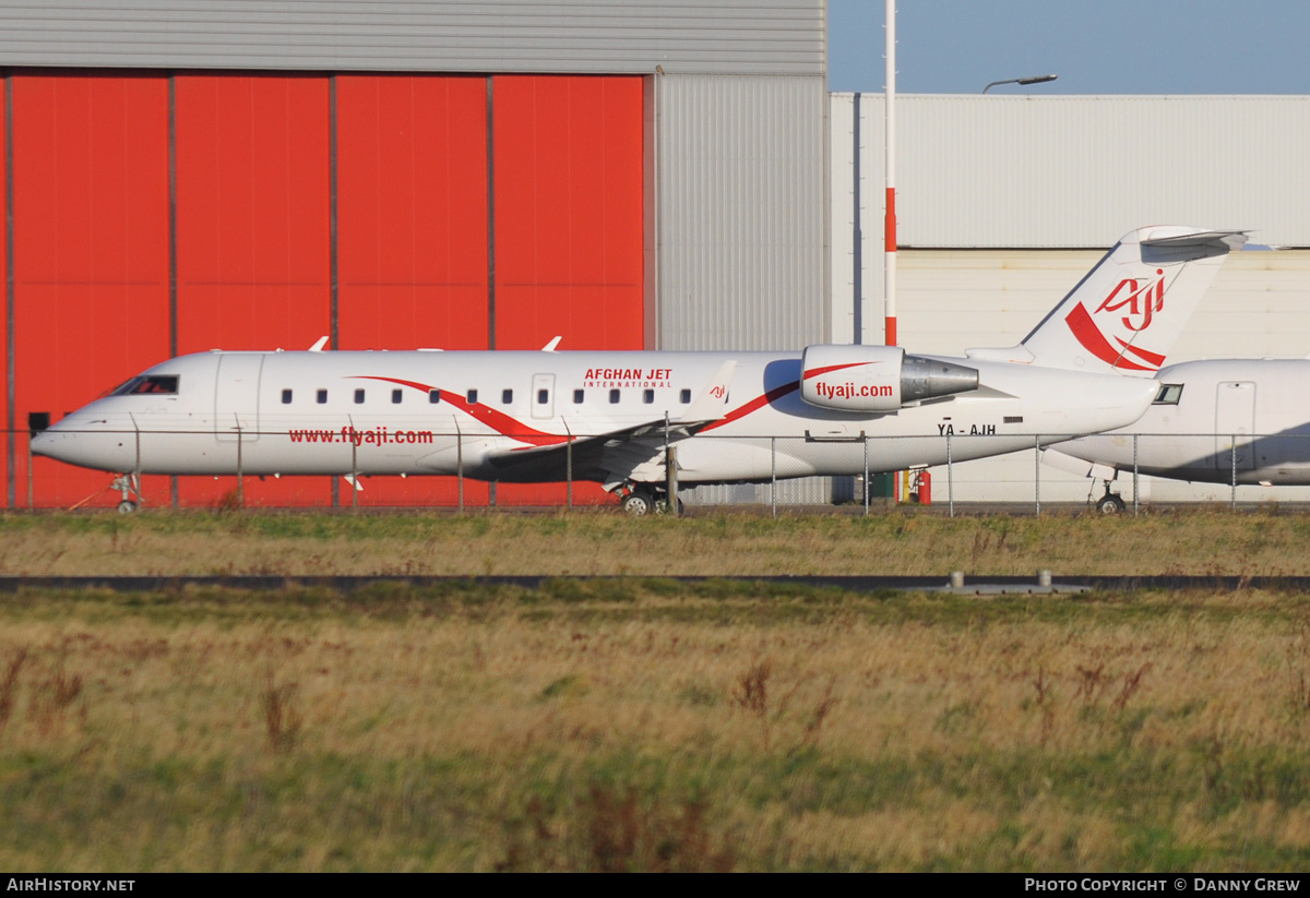 Aircraft Photo of YA-AJH | Bombardier CRJ-200LR (CL-600-2B19) | Afghan Jet International - AJI | AirHistory.net #342053