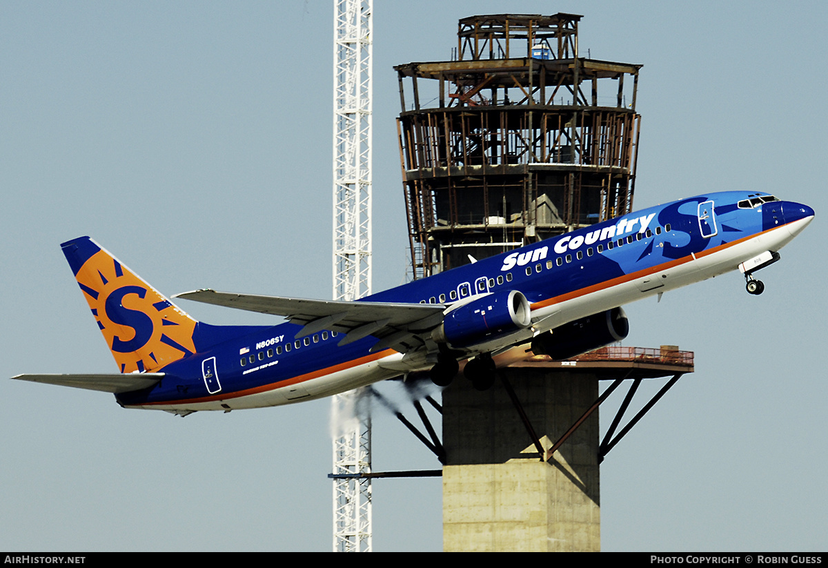 Aircraft Photo of N806SY | Boeing 737-8Q8 | Sun Country Airlines | AirHistory.net #342075