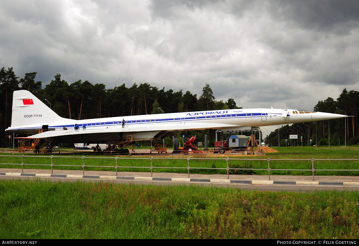 Aircraft Photo of CCCP-77114 | Tupolev Tu-144LL | Aeroflot | AirHistory.net #342085