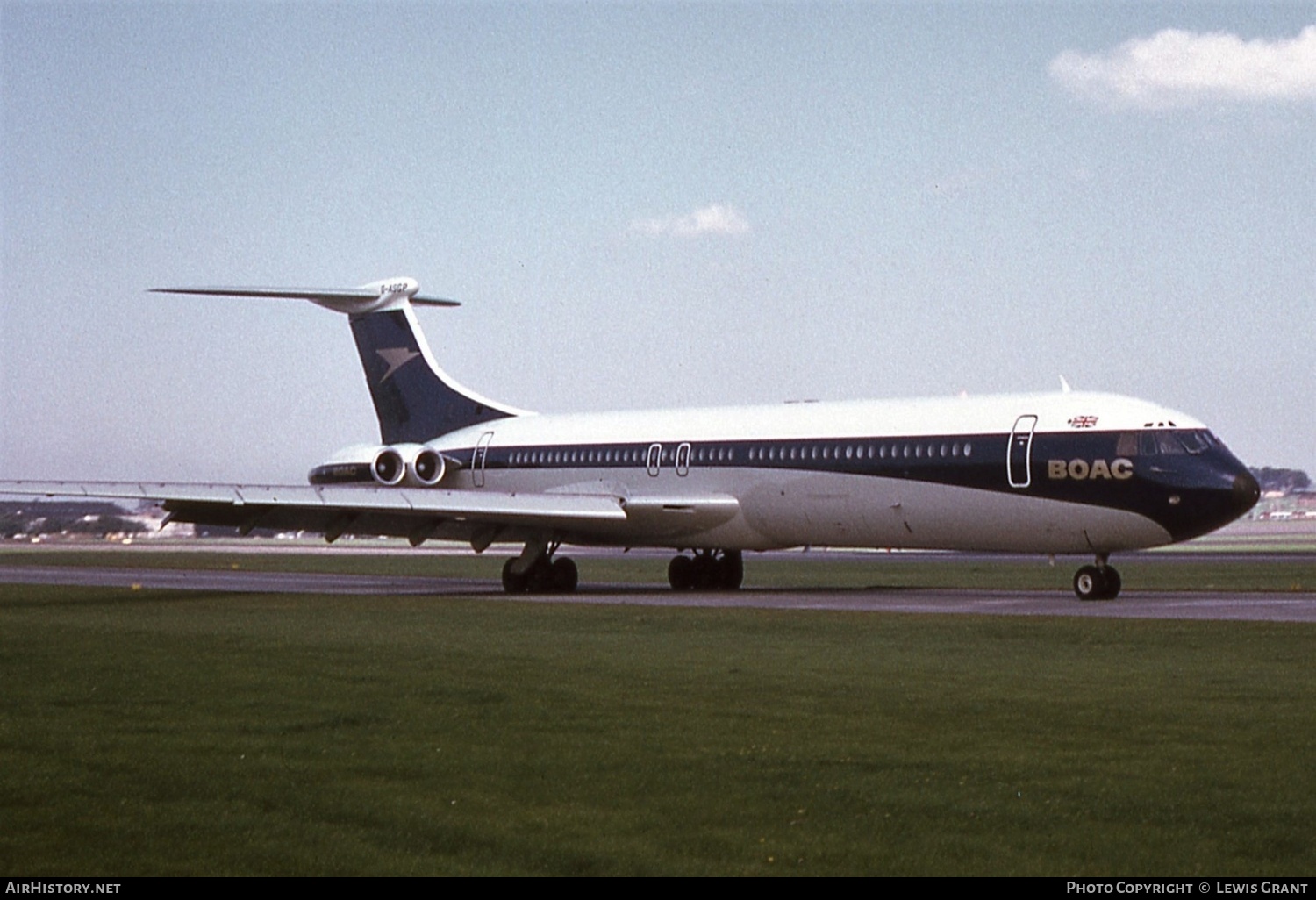 Aircraft Photo of G-ASGP | Vickers Super VC10 Srs1151 | BOAC - British Overseas Airways Corporation | AirHistory.net #342091