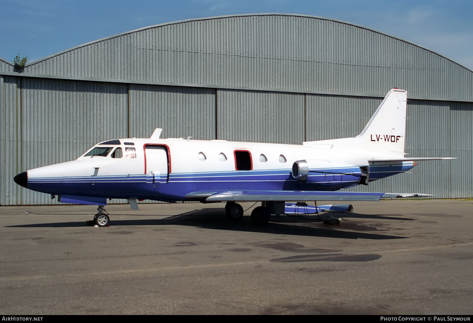 Aircraft Photo of LV-WOF | North American Rockwell NA-306 Sabreliner 60 | AirHistory.net #342095
