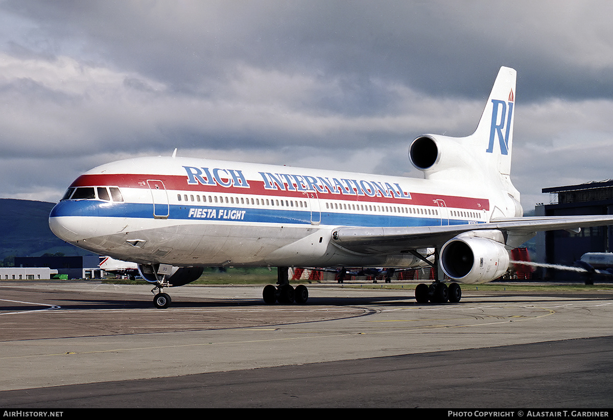 Aircraft Photo of N313EA | Lockheed L-1011-385-1 TriStar 1 | Rich International Airways | AirHistory.net #342106