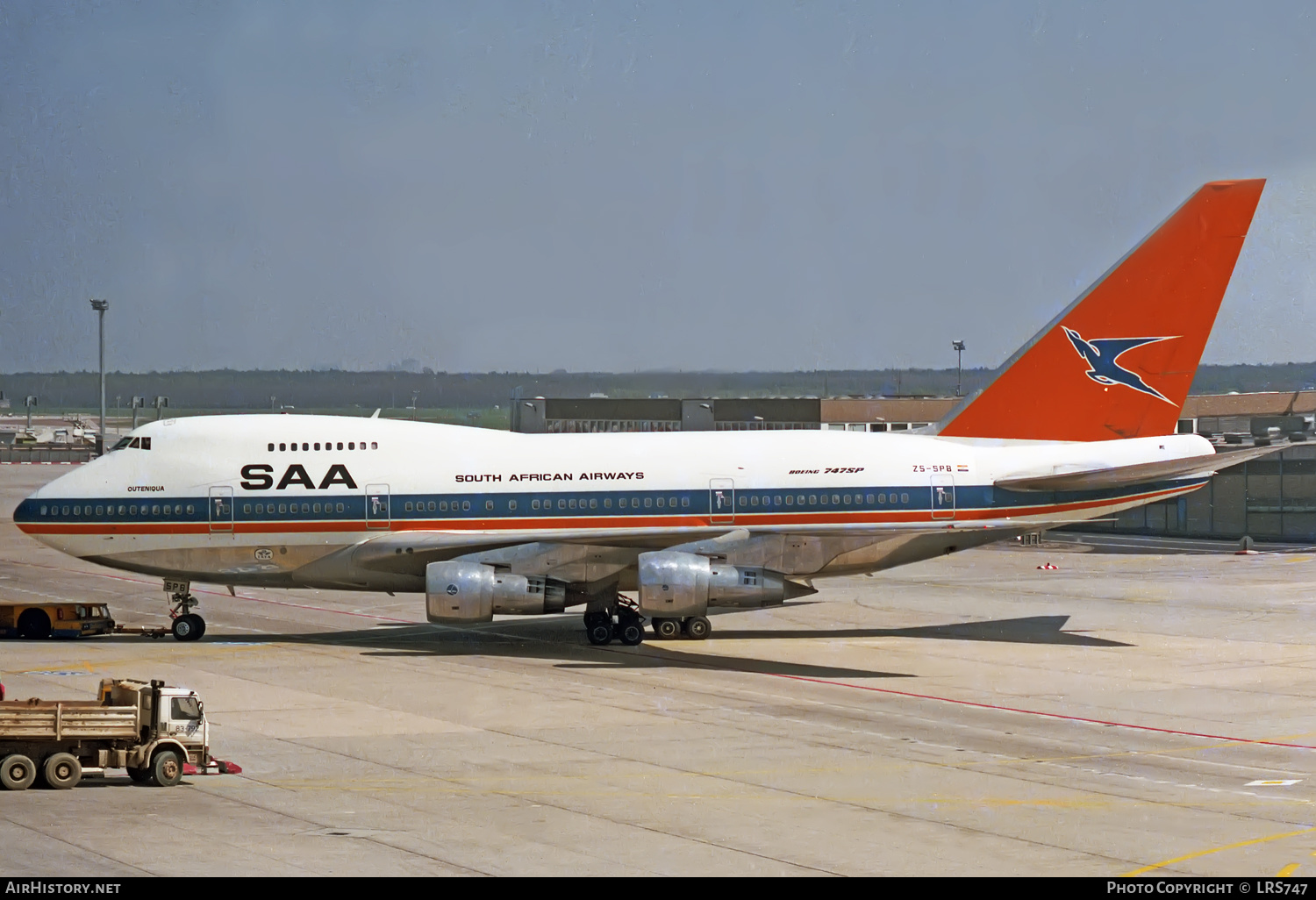 Aircraft Photo of ZS-SPB | Boeing 747SP-44 | South African Airways - Suid-Afrikaanse Lugdiens | AirHistory.net #342113