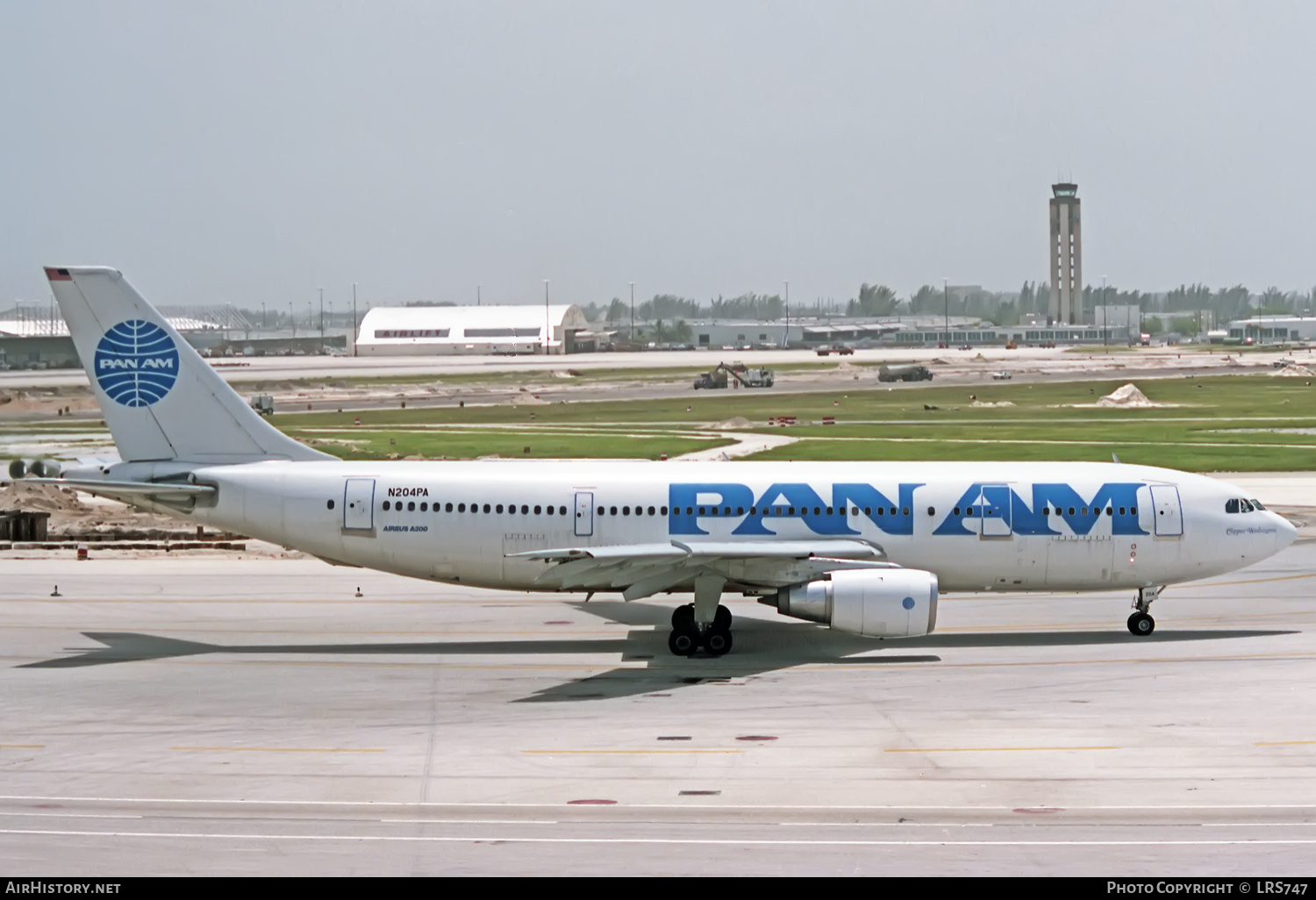 Aircraft Photo of N204PA | Airbus A300B4-203 | Pan American World Airways - Pan Am | AirHistory.net #342124