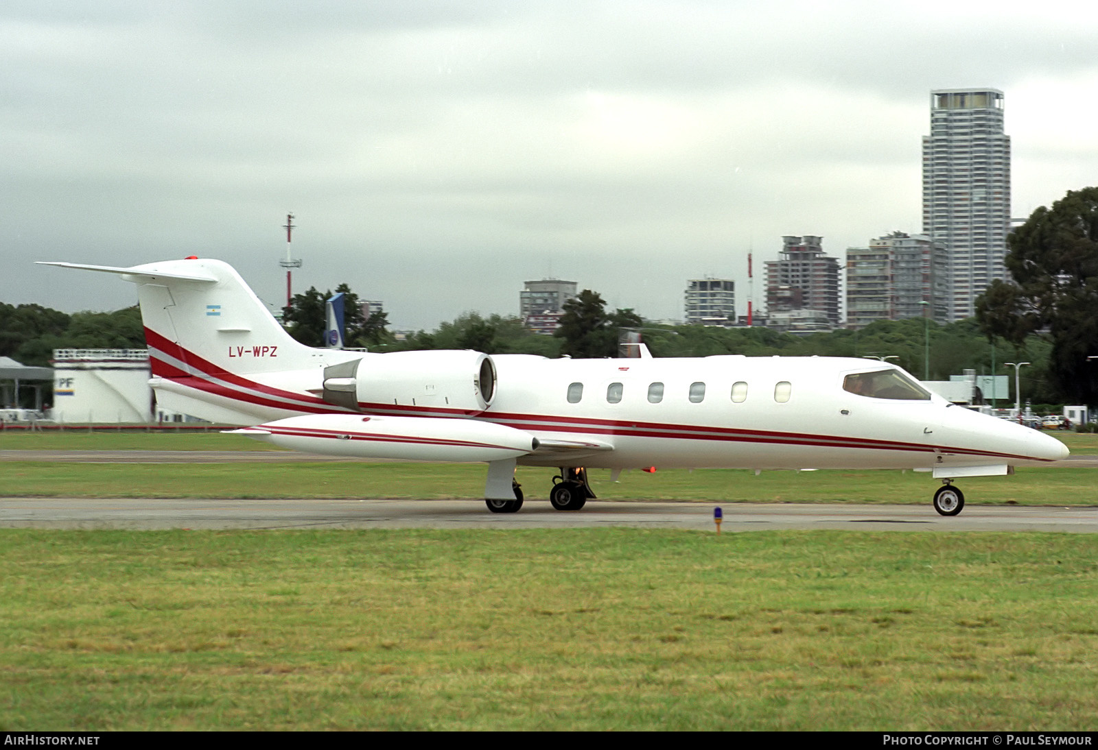 Aircraft Photo of LV-WPZ | Learjet 35A | AirHistory.net #342129