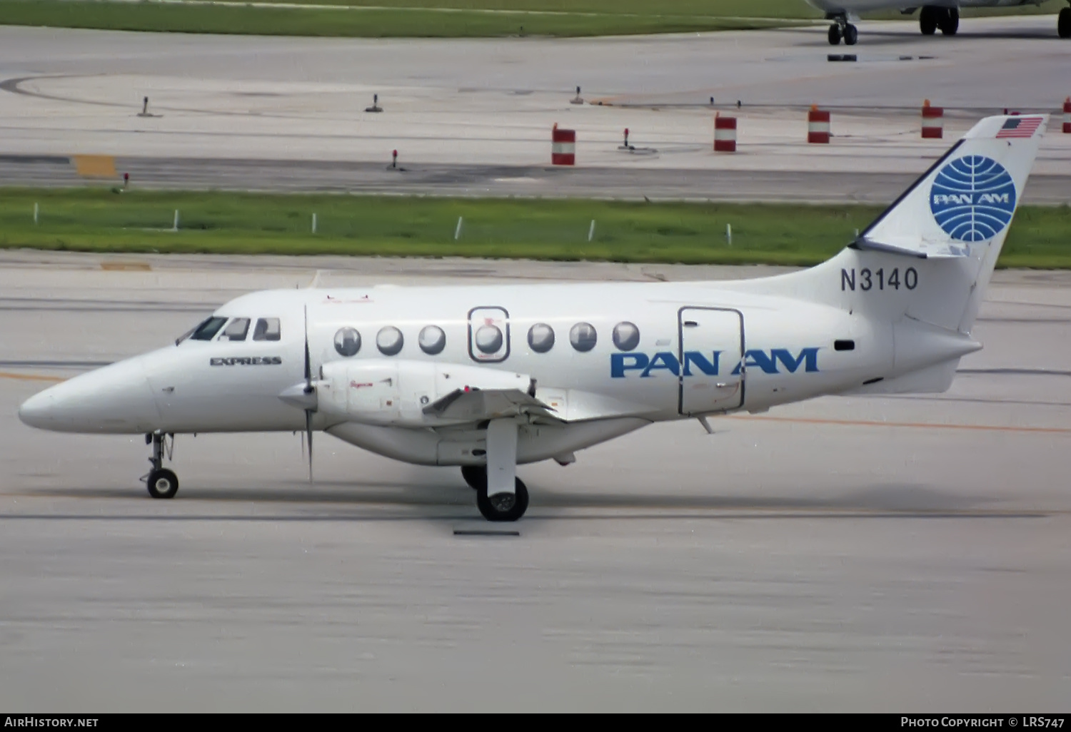 Aircraft Photo of N3140 | British Aerospace BAe-3201 Jetstream Super 31 | Pan Am Express | AirHistory.net #342132