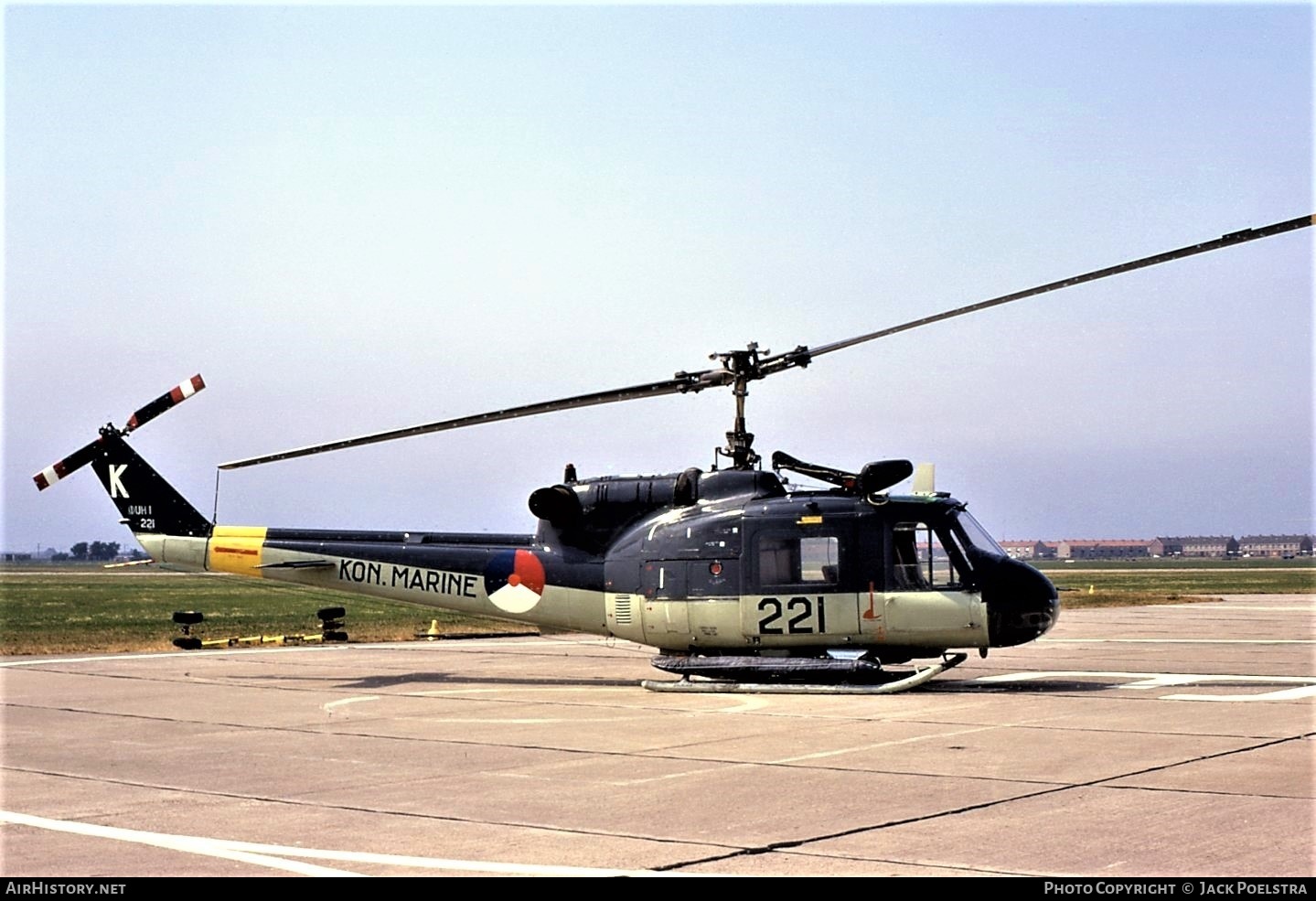 Aircraft Photo of 221 | Agusta (I)UH-1 (AB-204B) | Netherlands - Navy | AirHistory.net #342136