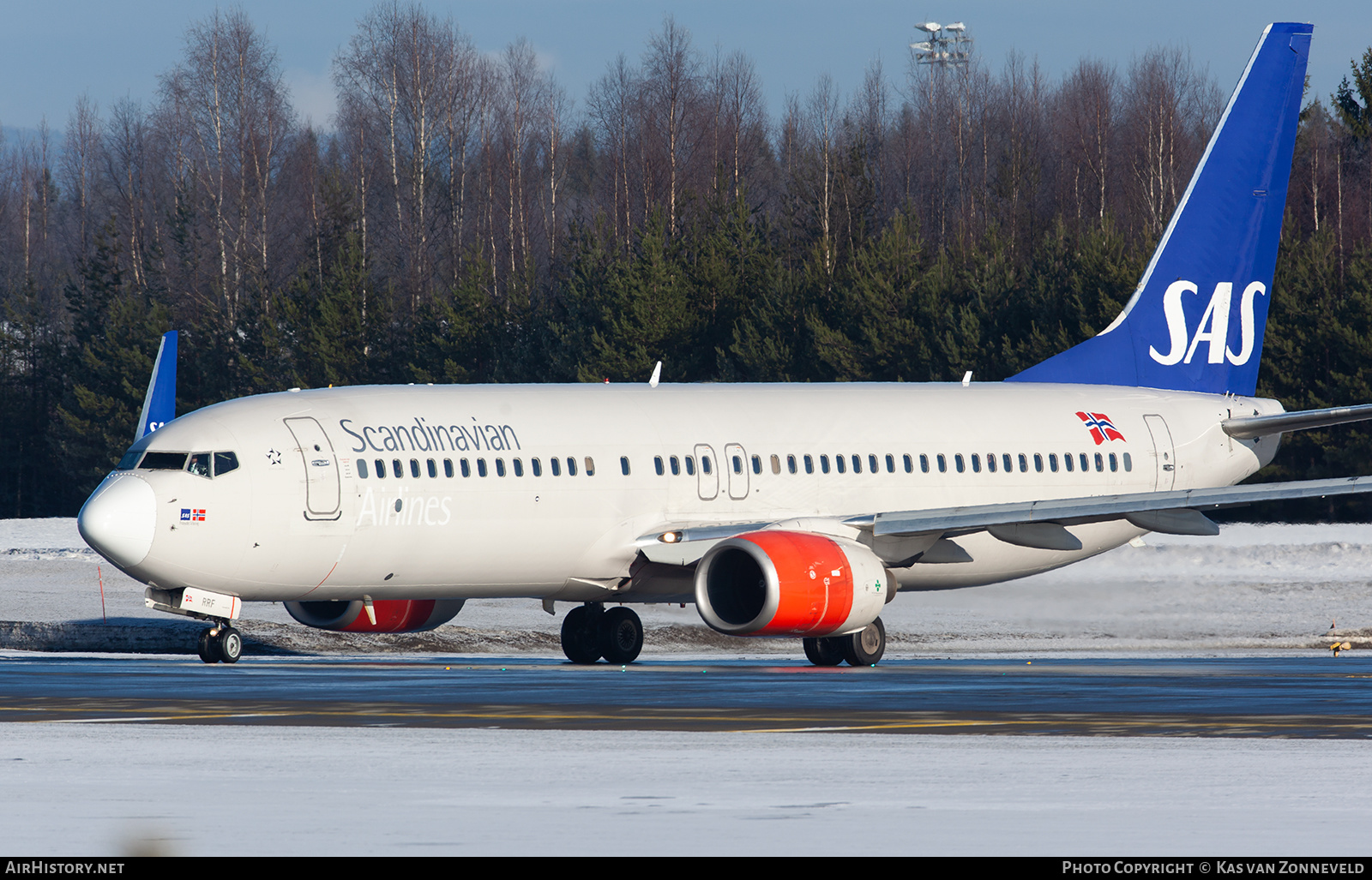 Aircraft Photo of LN-RRF | Boeing 737-85P | Scandinavian Airlines - SAS | AirHistory.net #342150