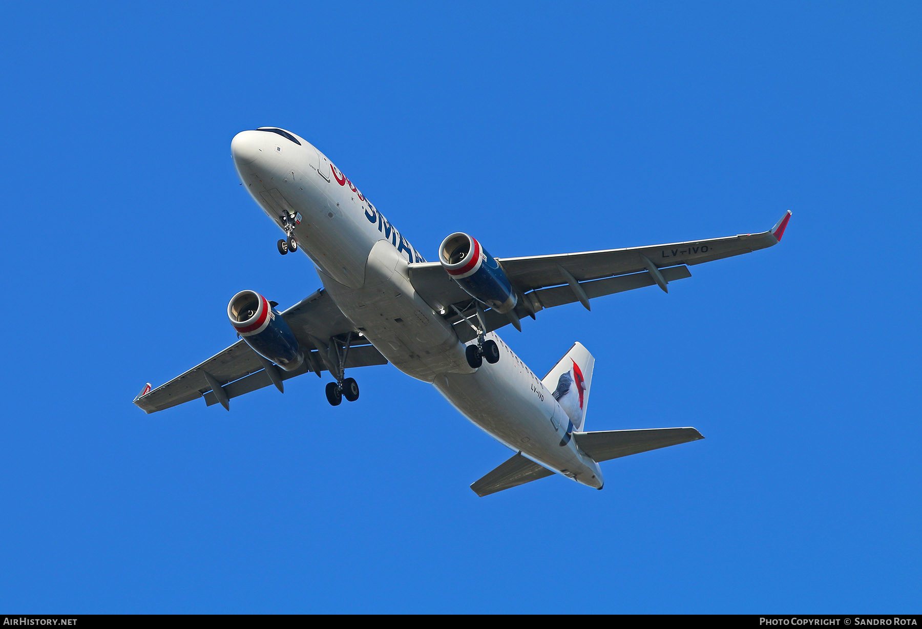 Aircraft Photo of LV-IVO | Airbus A320-232 | JetSmart | AirHistory.net #342152
