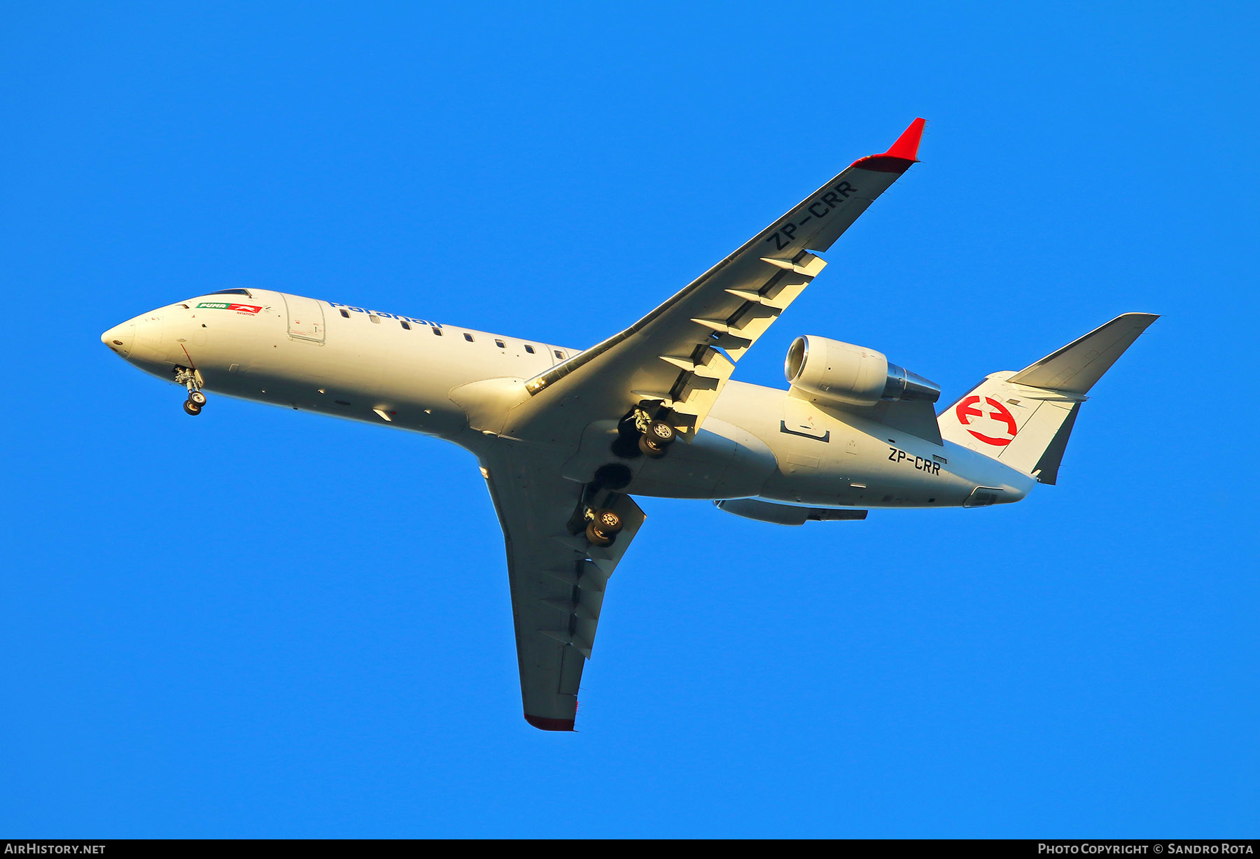 Aircraft Photo of ZP-CRR | Bombardier CRJ-200ER (CL-600-2B19) | Paranair | AirHistory.net #342157
