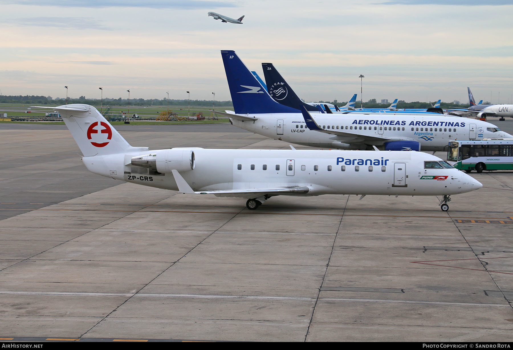 Aircraft Photo of ZP-CRS | Bombardier CRJ-200ER (CL-600-2B19) | Paranair | AirHistory.net #342159