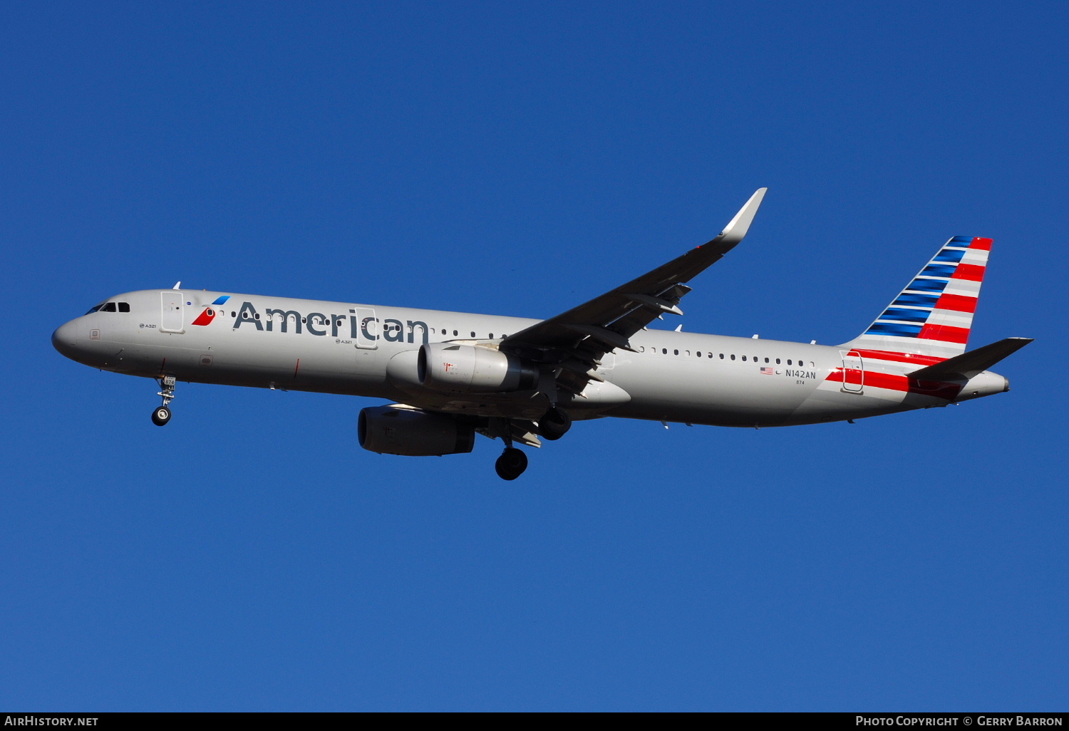 Aircraft Photo of N142AN | Airbus A321-231 | American Airlines | AirHistory.net #342165