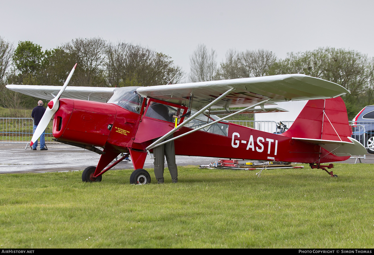 Aircraft Photo of G-ASTI | Auster 6A Tugmaster | AirHistory.net #342189