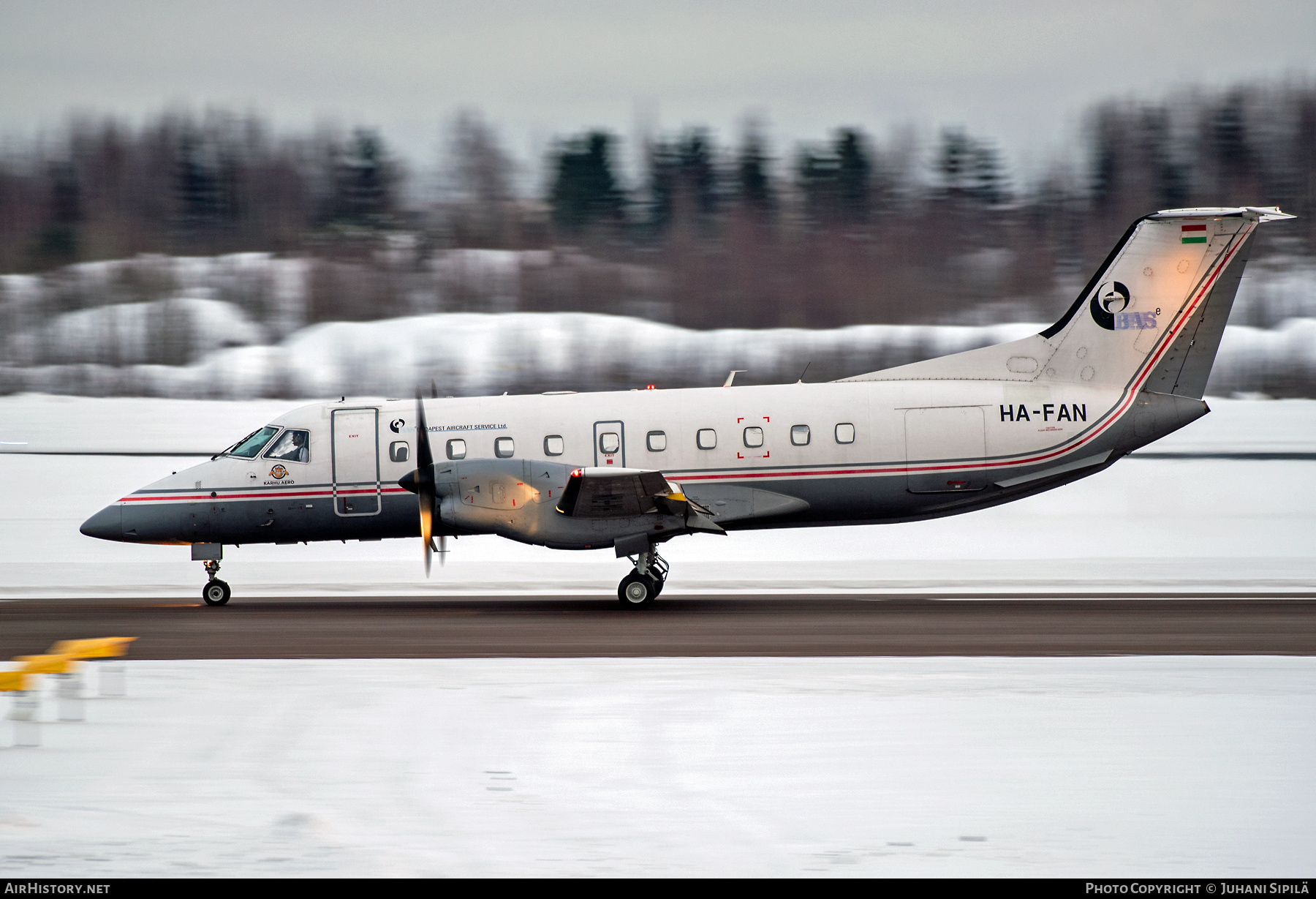 Aircraft Photo of HA-FAN | Embraer EMB-120ER Brasilia | BAS - Budapest Aircraft Service | AirHistory.net #342206