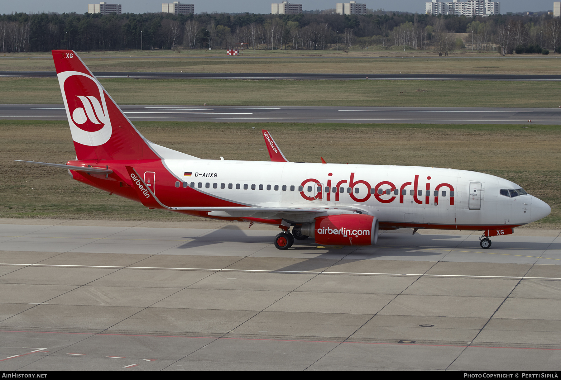 Aircraft Photo of D-AHXG | Boeing 737-7K5 | Air Berlin | AirHistory.net #342214