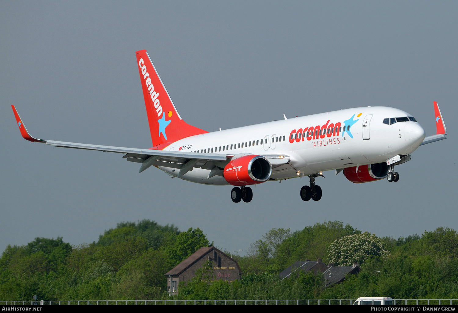 Aircraft Photo of TC-TJT | Boeing 737-8HC | Corendon Airlines | AirHistory.net #342223