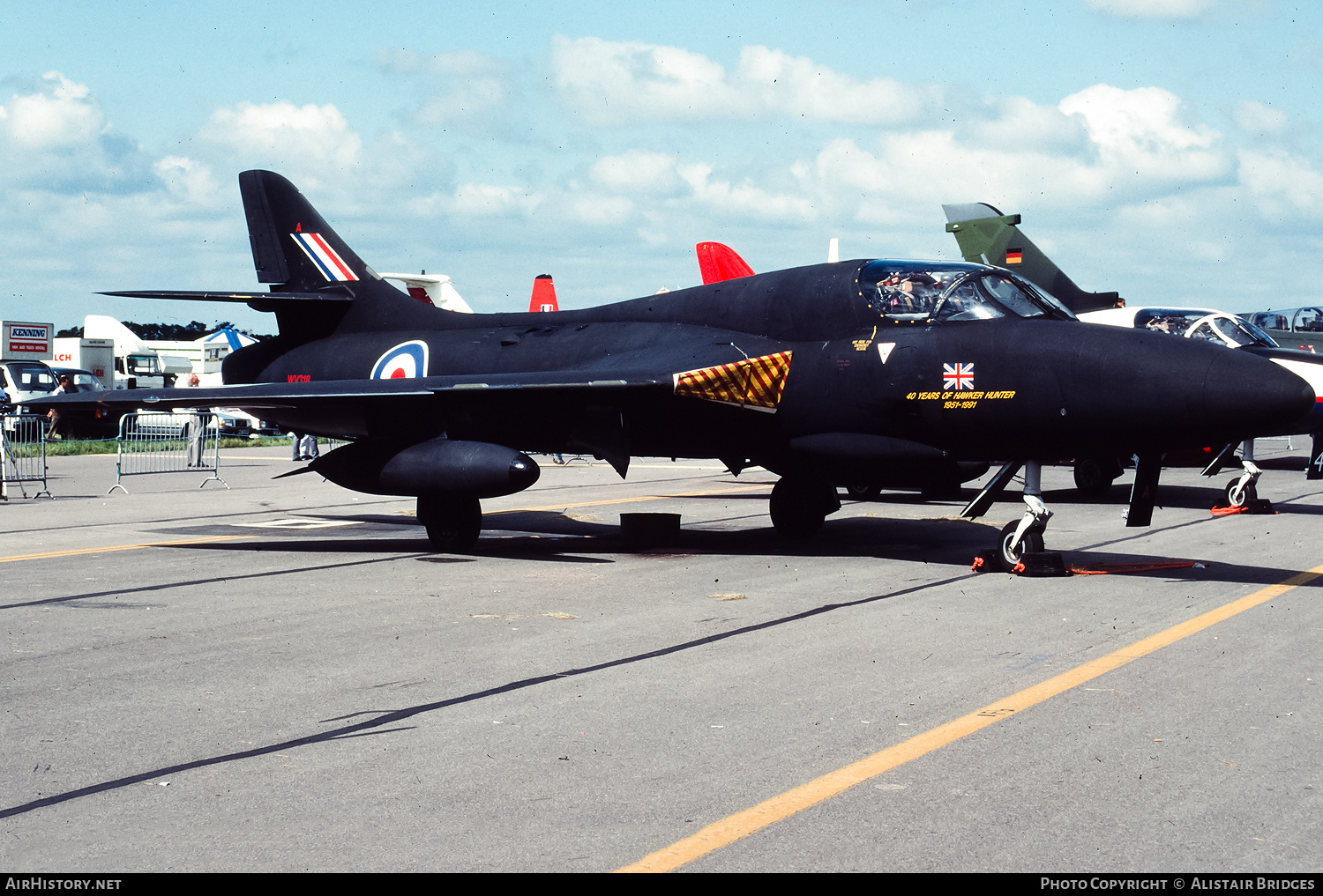 Aircraft Photo of WV318 | Hawker Hunter T7A | UK - Air Force | AirHistory.net #342235