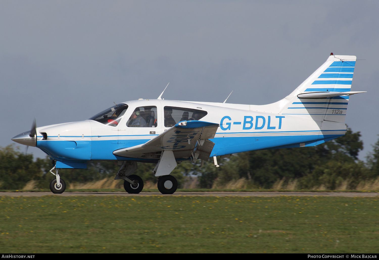 Aircraft Photo of G-BDLT | Rockwell Commander 112A | AirHistory.net #342252