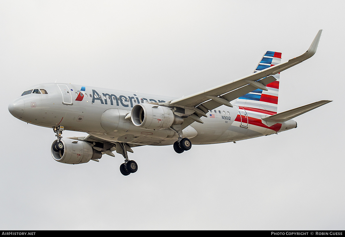 Aircraft Photo of N9012 | Airbus A319-115 | American Airlines | AirHistory.net #342253