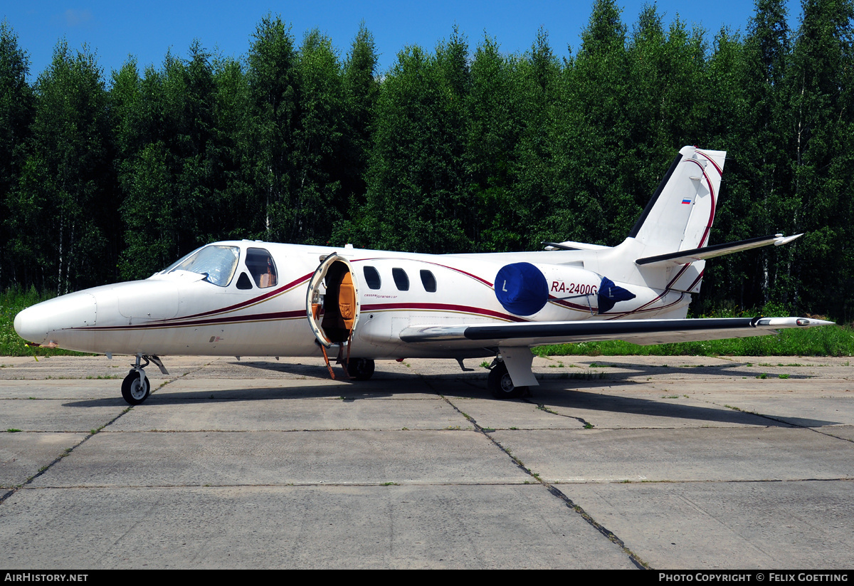 Aircraft Photo of RA-2400G | Cessna 501 Citation I/SP | AirHistory.net #342256
