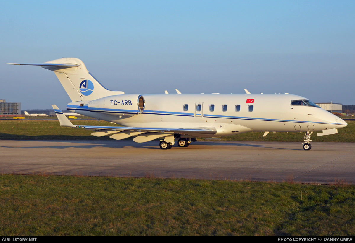 Aircraft Photo of TC-ARB | Bombardier Challenger 300 (BD-100-1A10) | Arkasair Aviation | AirHistory.net #342260