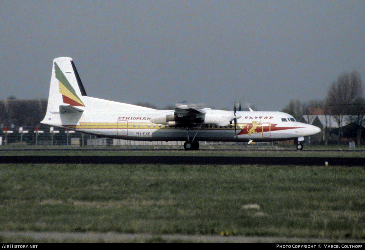 Aircraft Photo of PH-EXE | Fokker 50 | Ethiopian Airlines | AirHistory.net #342266