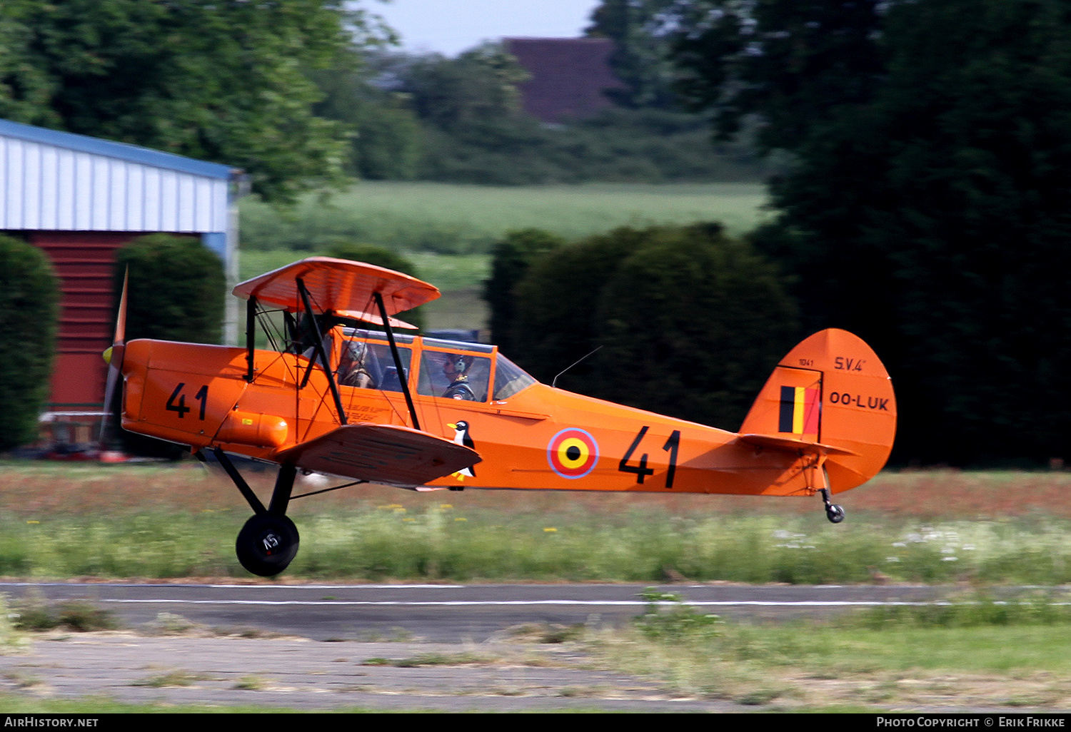 Aircraft Photo of OO-LUK / V-41 | Stampe-Vertongen SV-4B | Belgium - Air Force | AirHistory.net #342269