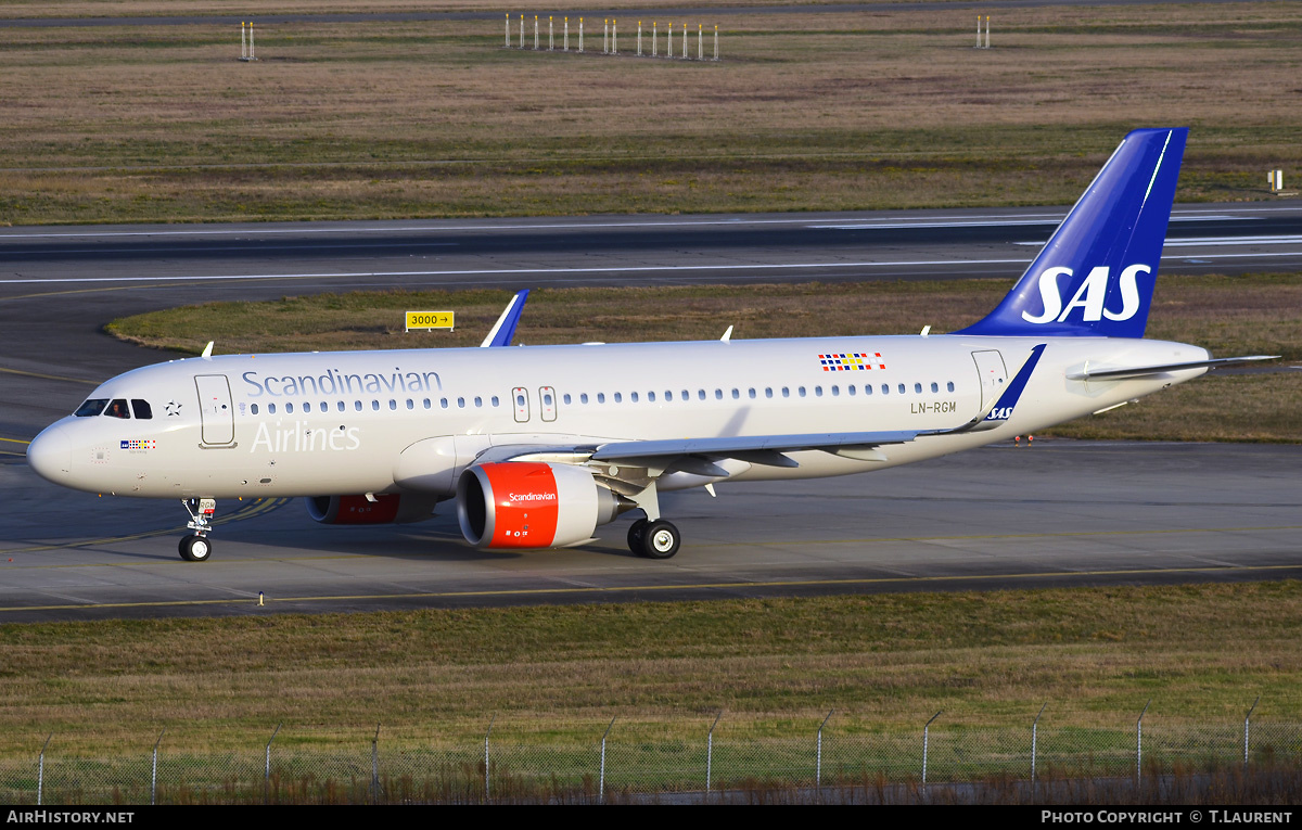 Aircraft Photo of LN-RGM | Airbus A320-251N | Scandinavian Airlines - SAS | AirHistory.net #342275