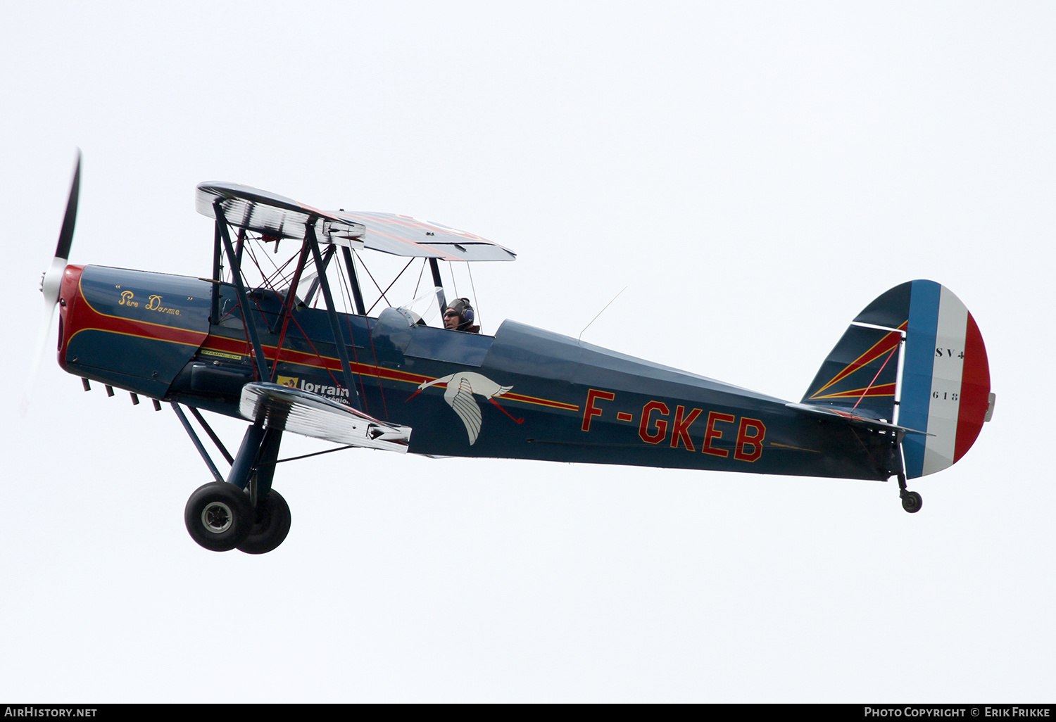 Aircraft Photo of F-GKEB | SNCAN Stampe SV-4C | AirHistory.net #342280