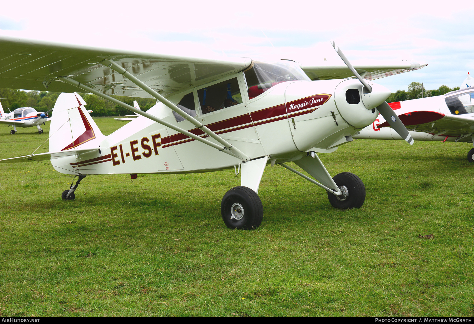 Aircraft Photo of EI-ESF | Piper PA-22-160 Tri-Pacer | AirHistory.net #342294