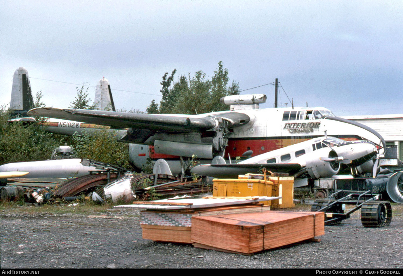 Aircraft Photo of N5102B | Steward-Davis Jet-Packet 1600 | Interior Airways | AirHistory.net #342301