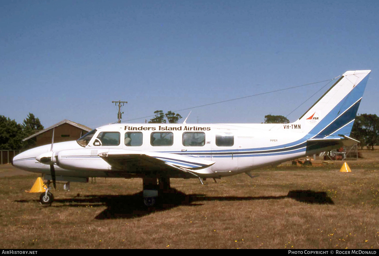 Aircraft Photo of VH-TMN | Piper PA-31-350 Navajo Chieftain | Flinders Island Airlines | AirHistory.net #342304