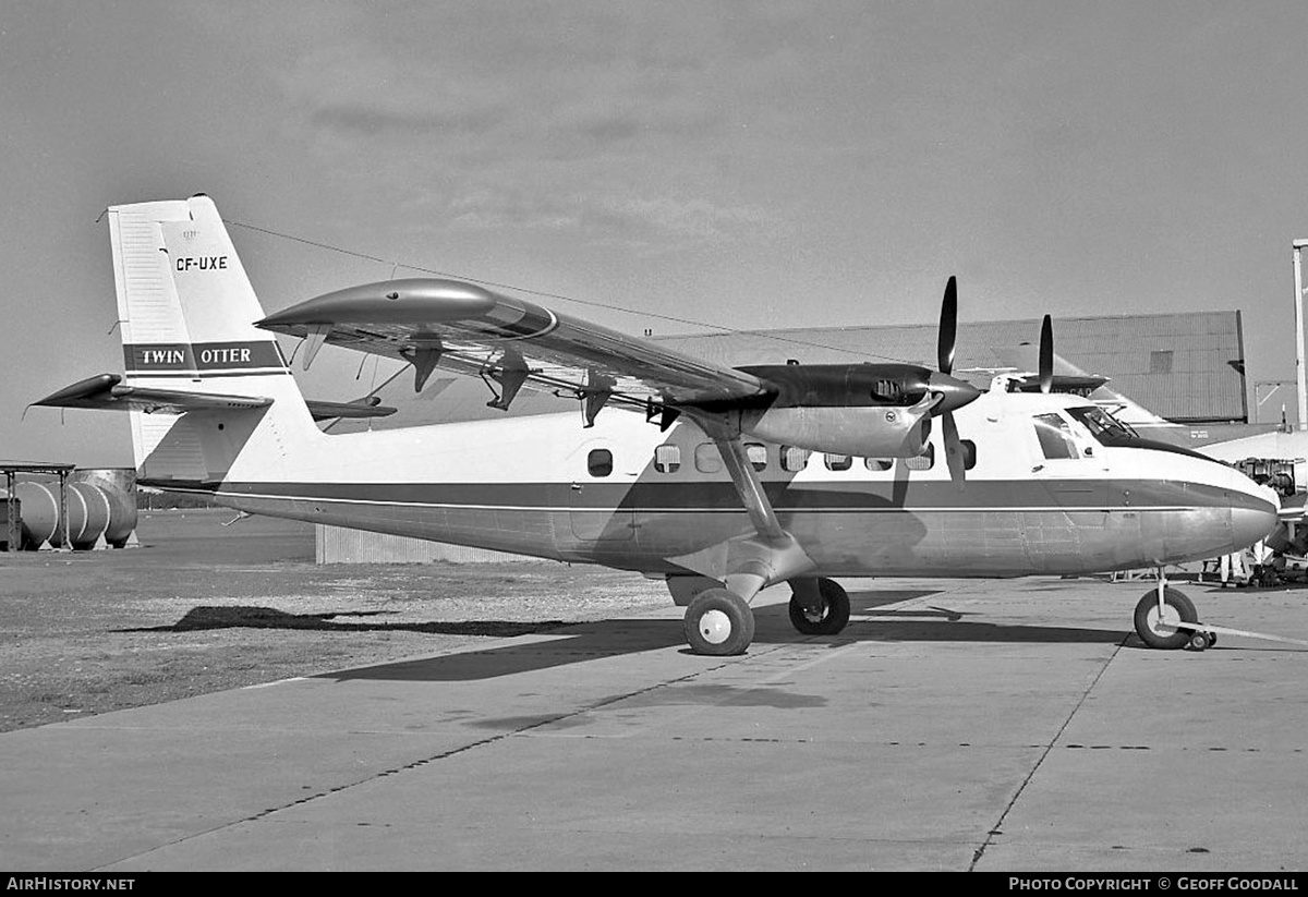 Aircraft Photo of CF-UXE | De Havilland Canada DHC-6-100 Twin Otter | AirHistory.net #342310